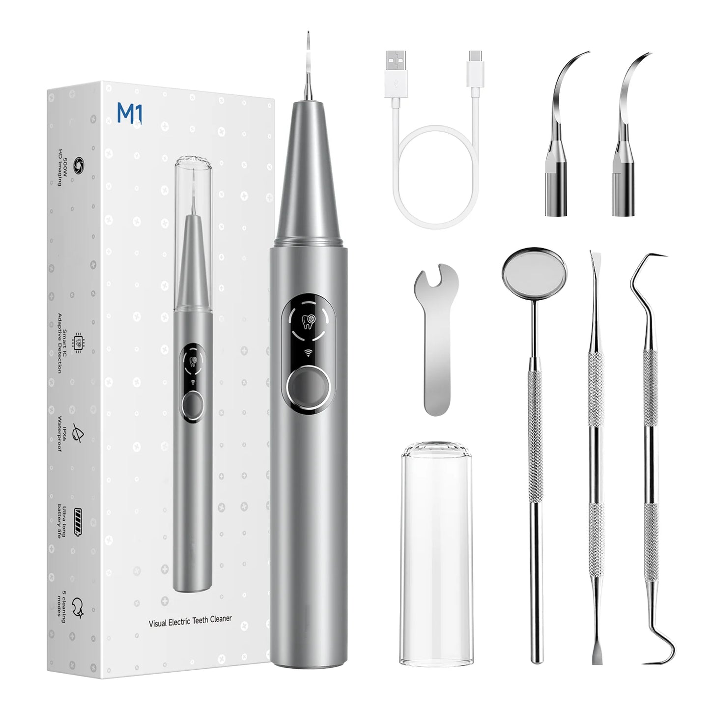 Visual Electric Teeth Cleaner Kit