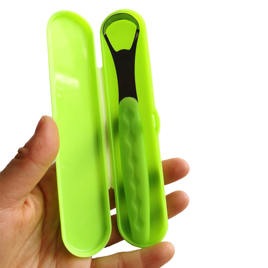 Tongue Scraper Cleaner with Storage Case