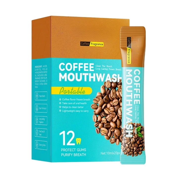 Coffee Portable Mouthwash