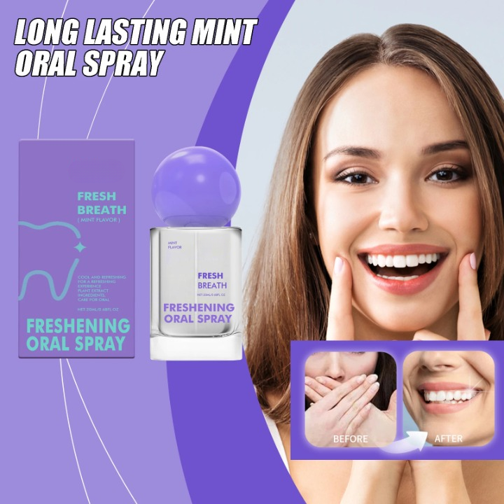 Long-Lasting Mint Oral Spray