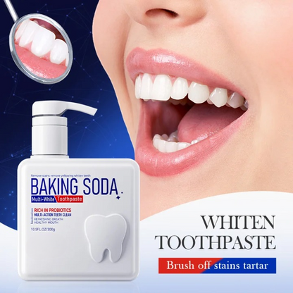 Baking Soda Probiotic Whitening Toothpaste
