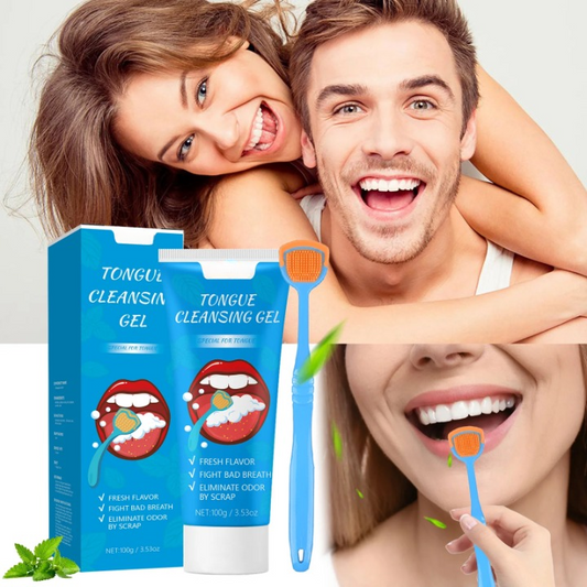 Tongue Cleaning Gel with Brush
