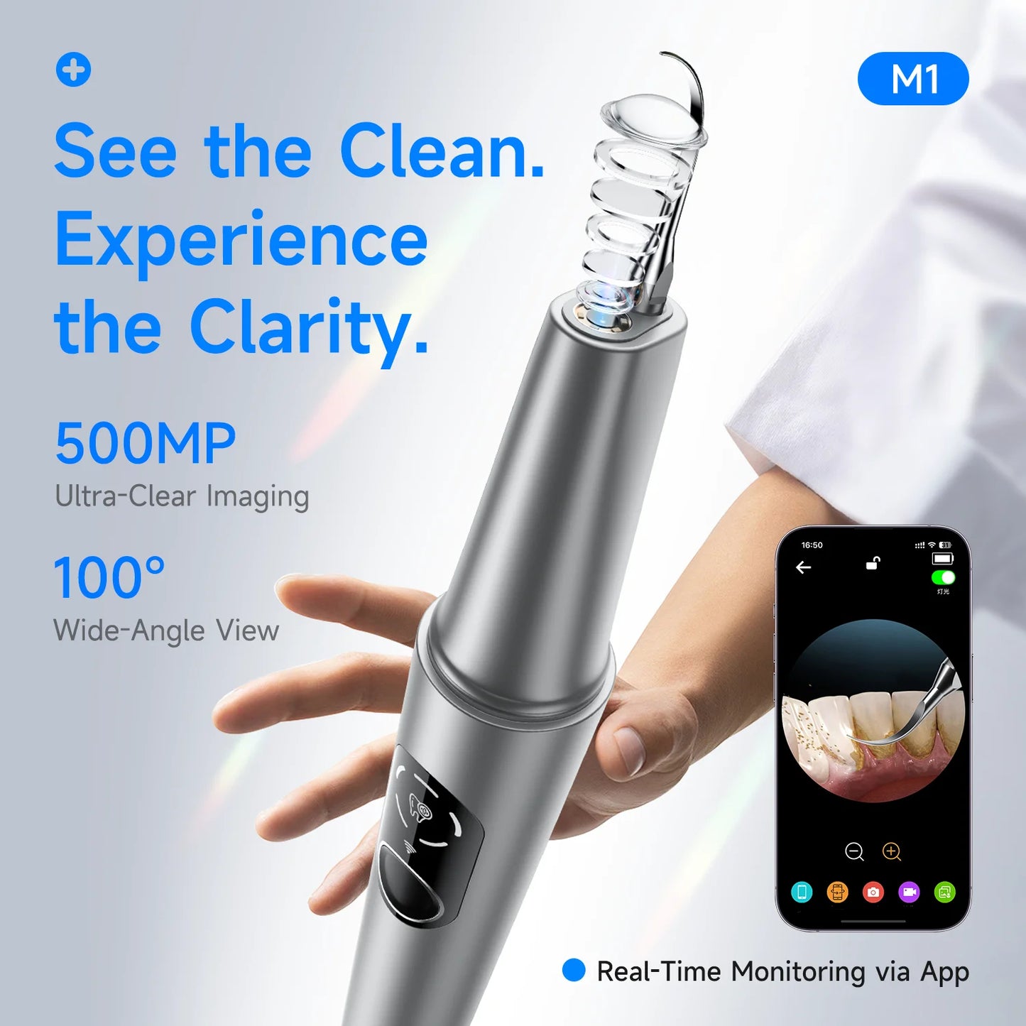 Visual Electric Teeth Cleaner Kit