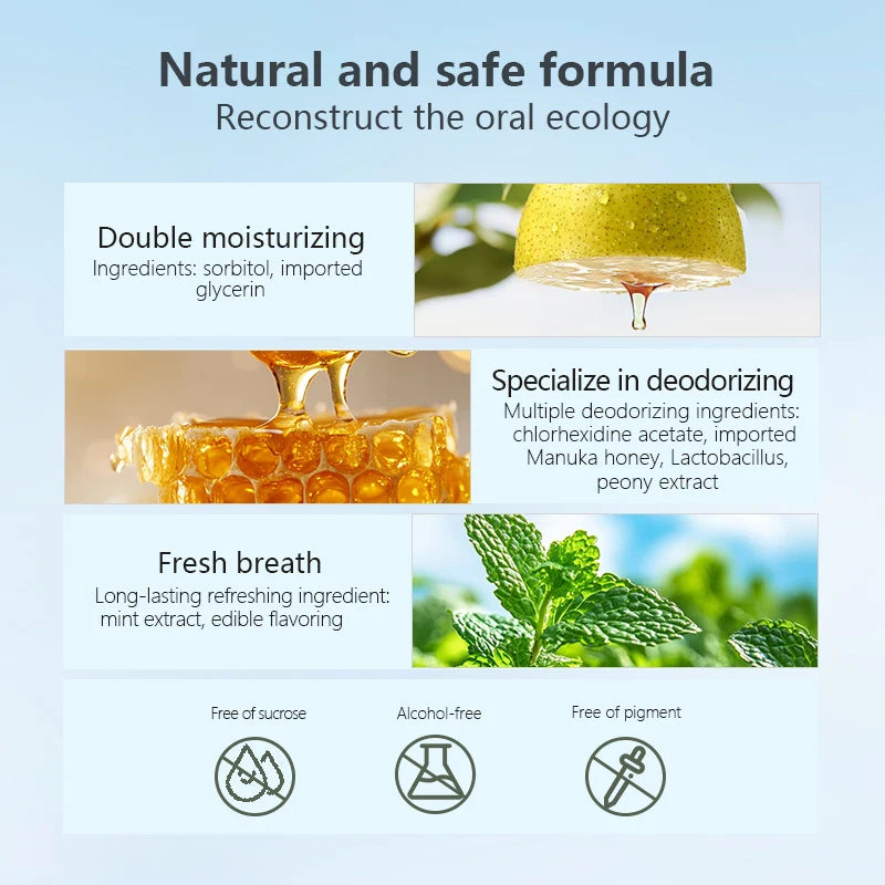 Portable Oral Freshening Spray