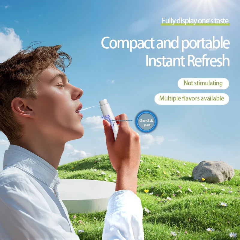 Fresh Mint Electric Oral Spray