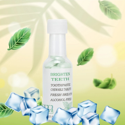 Brighten Teeth Chewable Toothpaste Tablets